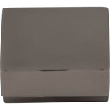 Square Knob 5/8 Inch (c-c) Brushed Satin Nickel