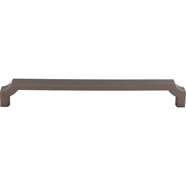 Top Knobs - Davenport Appliance Pull 18 Inch (c-c) Ash Gray - Ash Gray