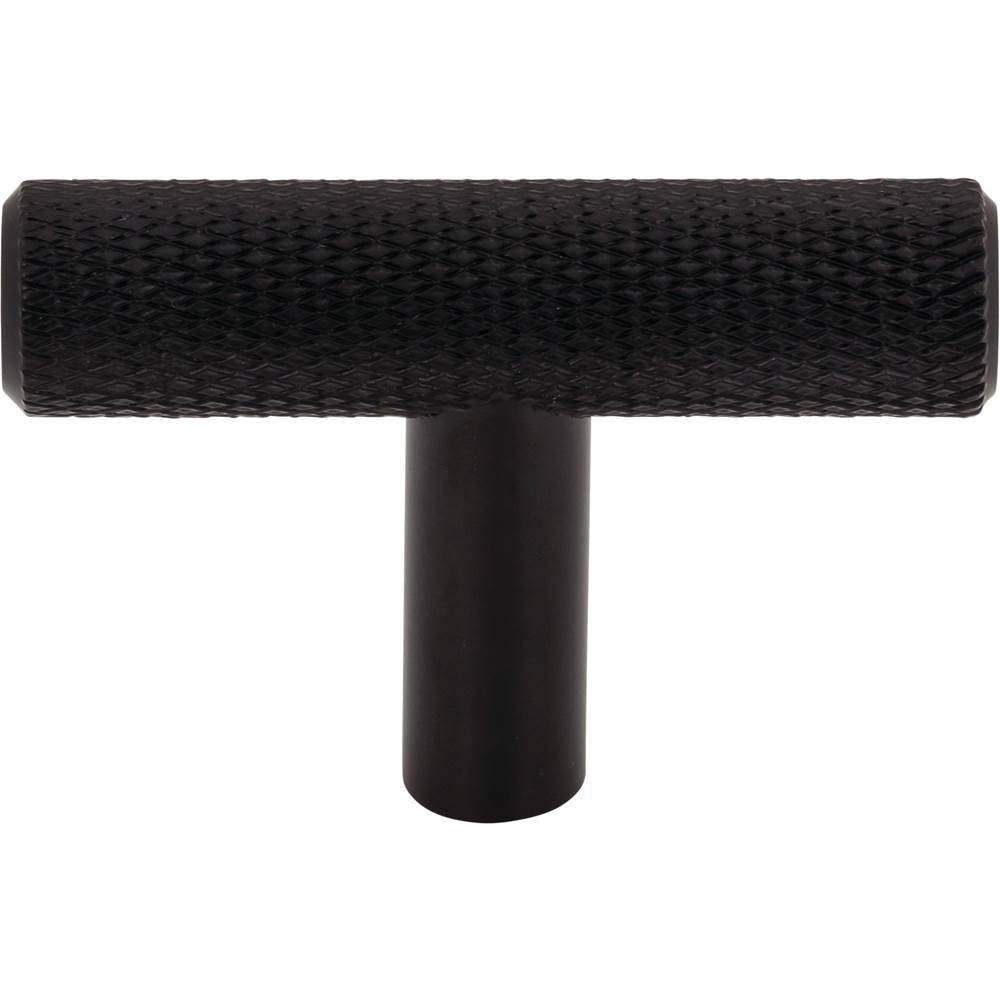Top Knobs - Prestwick T-Knob 2 Inch Flat Black - Flat Black