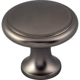 Top Knobs - Ringed Knob 1 1/8 Inch Ash Gray - Ash Gray