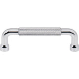 Top Knobs - Garrison Pull 3 3/4 Inch (c-c) Polished Chrome - Polished Chrome
