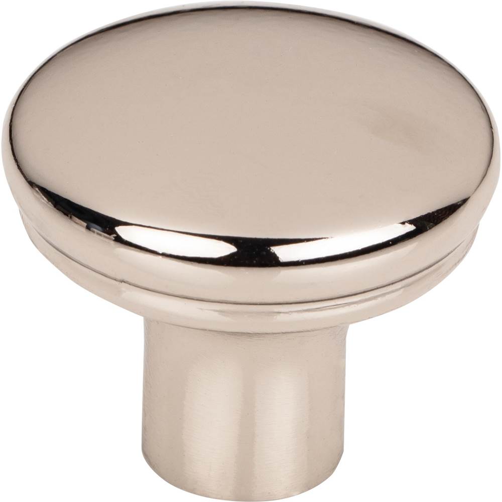 Top Knobs - Julian Knob 1 1/4 Inch Polished Nickel - Polished Nickel