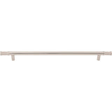 Top Knobs - Burnham Appliance Pull 18 Inch (c-c) Polished Nickel - Polished Nickel