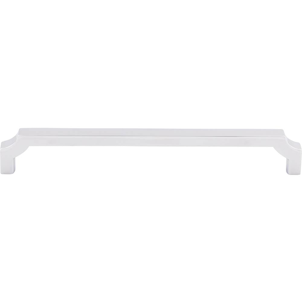 Top Knobs - Davenport Pull 7 9/16 Inch (c-c) Polished Chrome - Polished Chrome