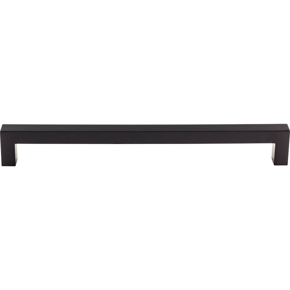 Top Knobs - Square Bar Appliance Pull 18 Inch Flat Black - Flat Black