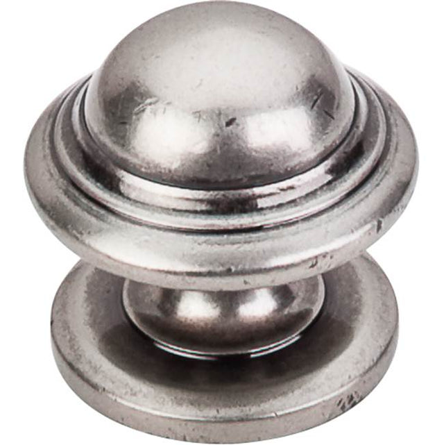 Top Knobs - Empress Knob 1 3/8 Inch Pewter Antique - Pewter Antique