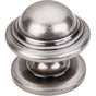 Top Knobs - Empress Knob 1 3/8 Inch Pewter Antique - Pewter Antique