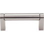 Top Knobs - Pennington Bar Pull 3 Inch (c-c) Brushed Satin Nickel - Brushed Satin Nickel