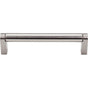 Top Knobs - Pennington Bar Pull 5 1/16 Inch (c-c) Brushed Satin Nickel - Brushed Satin Nickel