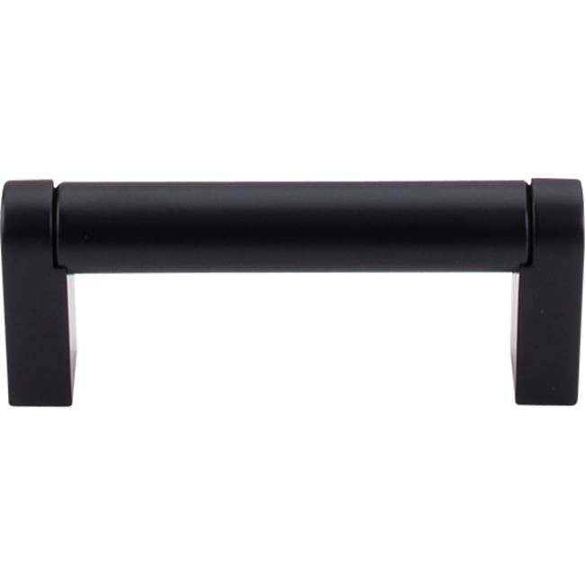 Top Knobs - Pennington Bar Pull 3 Inch (c-c) Flat Black - Flat Black