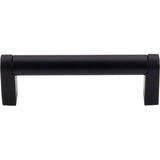 Top Knobs - Pennington Bar Pull 3 3/4 Inch (c-c) Flat Black - Flat Black