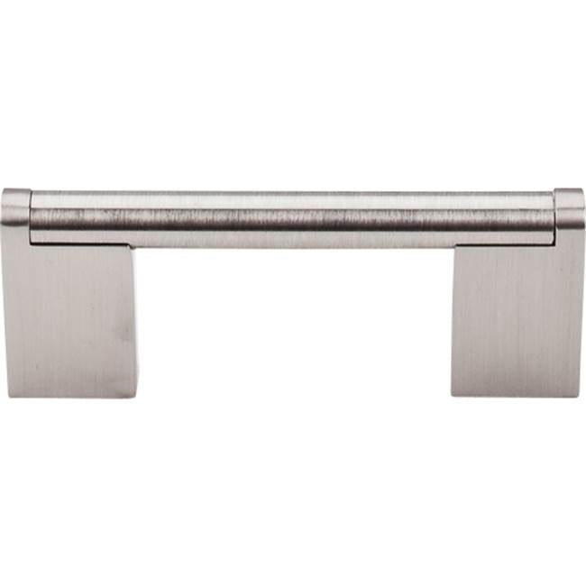 Top Knobs - Princetonian Bar Pull 3 Inch (c-c) Brushed Satin Nickel - Brushed Satin Nickel