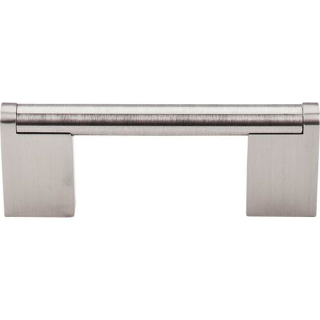 Top Knobs - Princetonian Bar Pull 3 Inch (c-c) Brushed Satin Nickel - Brushed Satin Nickel