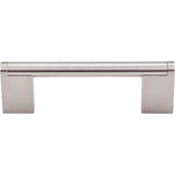 Top Knobs - Princetonian Bar Pull 3 3/4 Inch (c-c) Brushed Satin Nickel - Brushed Satin Nickel