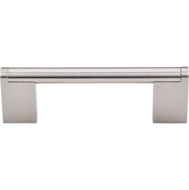 Top Knobs - Princetonian Bar Pull 3 3/4 Inch (c-c) Brushed Satin Nickel - Brushed Satin Nickel
