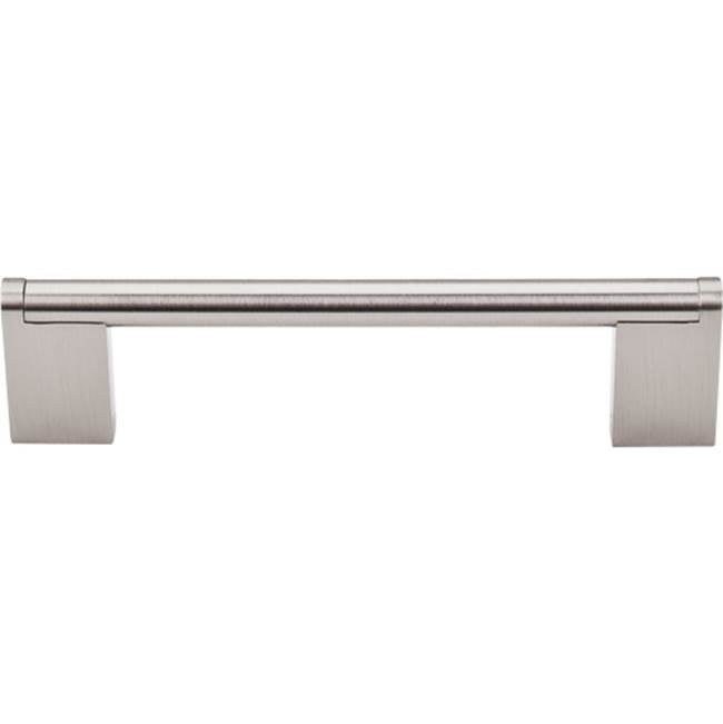 Top Knobs - Princetonian Bar Pull 5 1/16 Inch (c-c) Brushed Satin Nickel - Brushed Satin Nickel