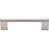 Top Knobs - Princetonian Bar Pull 5 1/16 Inch (c-c) Brushed Satin Nickel - Brushed Satin Nickel