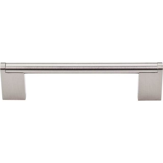 Top Knobs - Princetonian Bar Pull 5 1/16 Inch (c-c) Brushed Satin Nickel - Brushed Satin Nickel