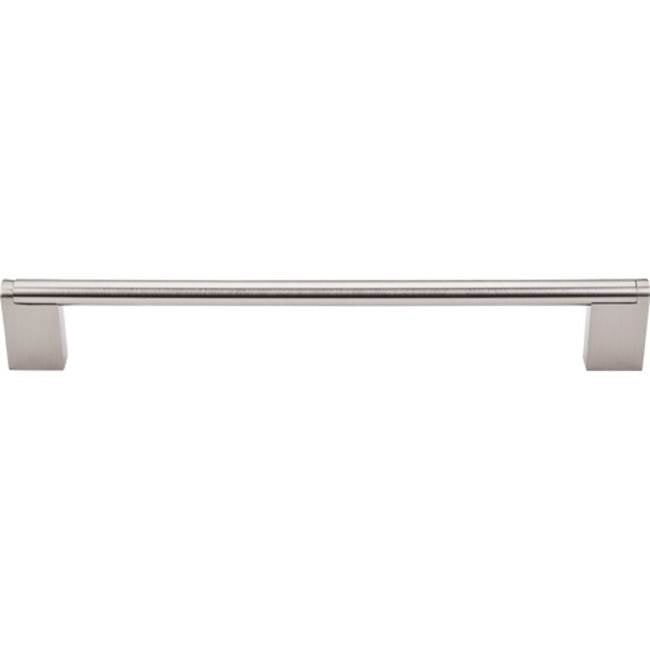 Top Knobs - Princetonian Bar Pull 8 13/16 Inch (c-c) Brushed Satin Nickel - Brushed Satin Nickel