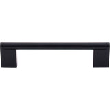 Top Knobs - Princetonian Bar Pull 5 1/16 Inch (c-c) Flat Black - Flat Black