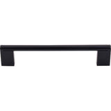 Top Knobs - Princetonian Bar Pull 6 5/16 Inch (c-c) Flat Black - Flat Black