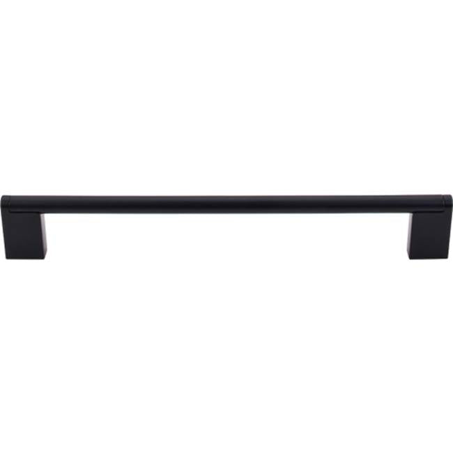 Top Knobs - Princetonian Bar Pull 8 13/16 Inch (c-c) Flat Black - Flat Black