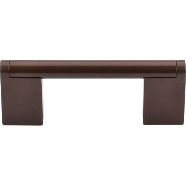 Top Knobs - Princetonian Bar Pull 3 Inch (c-c) Oil Rubbed Bronze - Oil Rubbed Bronze