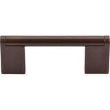 Top Knobs - Princetonian Bar Pull 3 Inch (c-c) Oil Rubbed Bronze - Oil Rubbed Bronze
