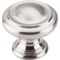 Top Knobs - Dome Knob 1 1/8 Inch Brushed Satin Nickel - Brushed Satin Nickel