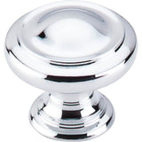 Top Knobs - Dome Knob 1 1/8 Inch Polished Chrome - Polished Chrome