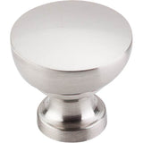 Top Knobs - Bergen Knob 1 1/4 Inch Brushed Satin Nickel - Brushed Satin Nickel