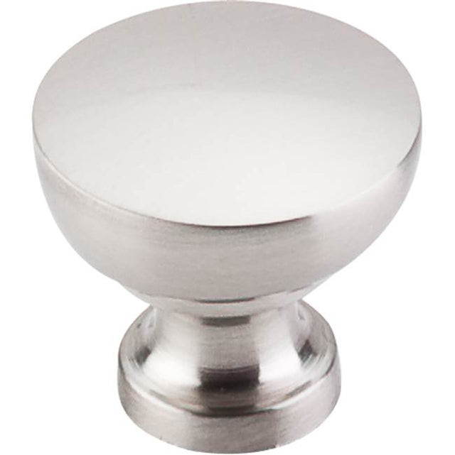 Top Knobs - Bergen Knob 1 1/4 Inch Brushed Satin Nickel - Brushed Satin Nickel