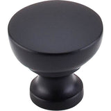 Top Knobs - Bergen Knob 1 1/4 Inch Flat Black - Flat Black