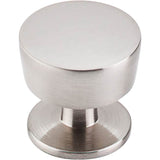 Top Knobs - Essex Knob 1 3/16 Inch Brushed Satin Nickel - Brushed Satin Nickel