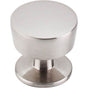 Top Knobs - Essex Knob 1 3/16 Inch Brushed Satin Nickel - Brushed Satin Nickel