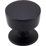 Top Knobs - Essex Knob 1 3/16 Inch Flat Black - Flat Black