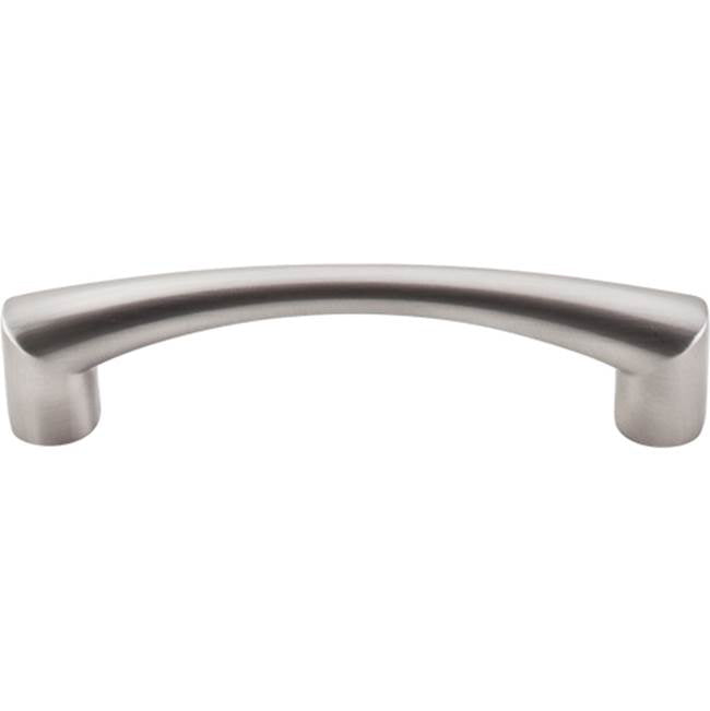 Top Knobs - Hidra Pull 3 3/4 Inch (c-c) Brushed Satin Nickel - Brushed Satin Nickel