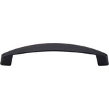 Top Knobs - Boro Pull 5 1/16 Inch (c-c) Flat Black - Flat Black