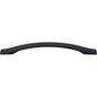 Top Knobs - Crest Pull 6 1/4 Inch (c-c) Flat Black - Flat Black