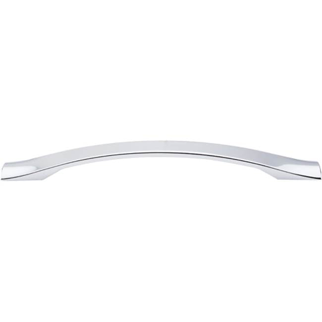 Top Knobs - Crest Pull 6 1/4 Inch (c-c) Polished Chrome - Polished Chrome