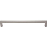Top Knobs - Square Bar Pull 8 13/16 Inch (c-c) Brushed Satin Nickel - Brushed Satin Nickel