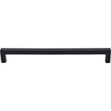 Top Knobs - Square Bar Pull 8 13/16 Inch (c-c) Flat Black - Flat Black