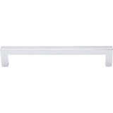 Top Knobs - Square Bar Pull 6 5/16 Inch (c-c) Polished Chrome - Polished Chrome