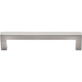 Top Knobs - Square Bar Pull 5 1/16 Inch (c-c) Brushed Satin Nickel - Brushed Satin Nickel