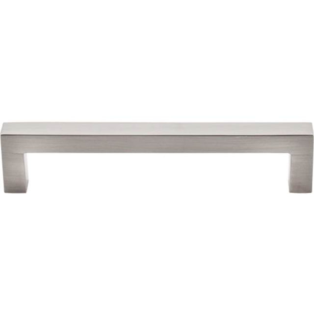 Top Knobs - Square Bar Pull 5 1/16 Inch (c-c) Brushed Satin Nickel - Brushed Satin Nickel