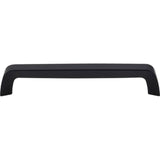 Top Knobs - Tapered Bar Pull 6 5/16 Inch (c-c) Flat Black - Flat Black