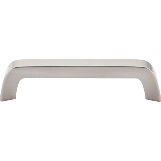 Top Knobs - Tapered Bar Pull 5 1/16 Inch (c-c) Brushed Satin Nickel - Brushed Satin Nickel