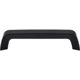 Top Knobs - Tapered Bar Pull 5 1/16 Inch (c-c) Flat Black - Flat Black