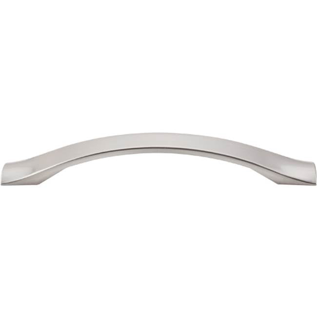 Top Knobs - Crest Pull 5 1/16 Inch (c-c) Brushed Satin Nickel - Brushed Satin Nickel