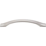 Top Knobs - Crest Pull 5 1/16 Inch (c-c) Brushed Satin Nickel - Brushed Satin Nickel